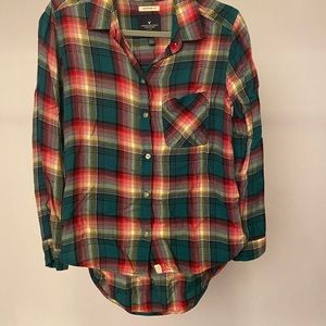 American Eagle size small plaid shirt